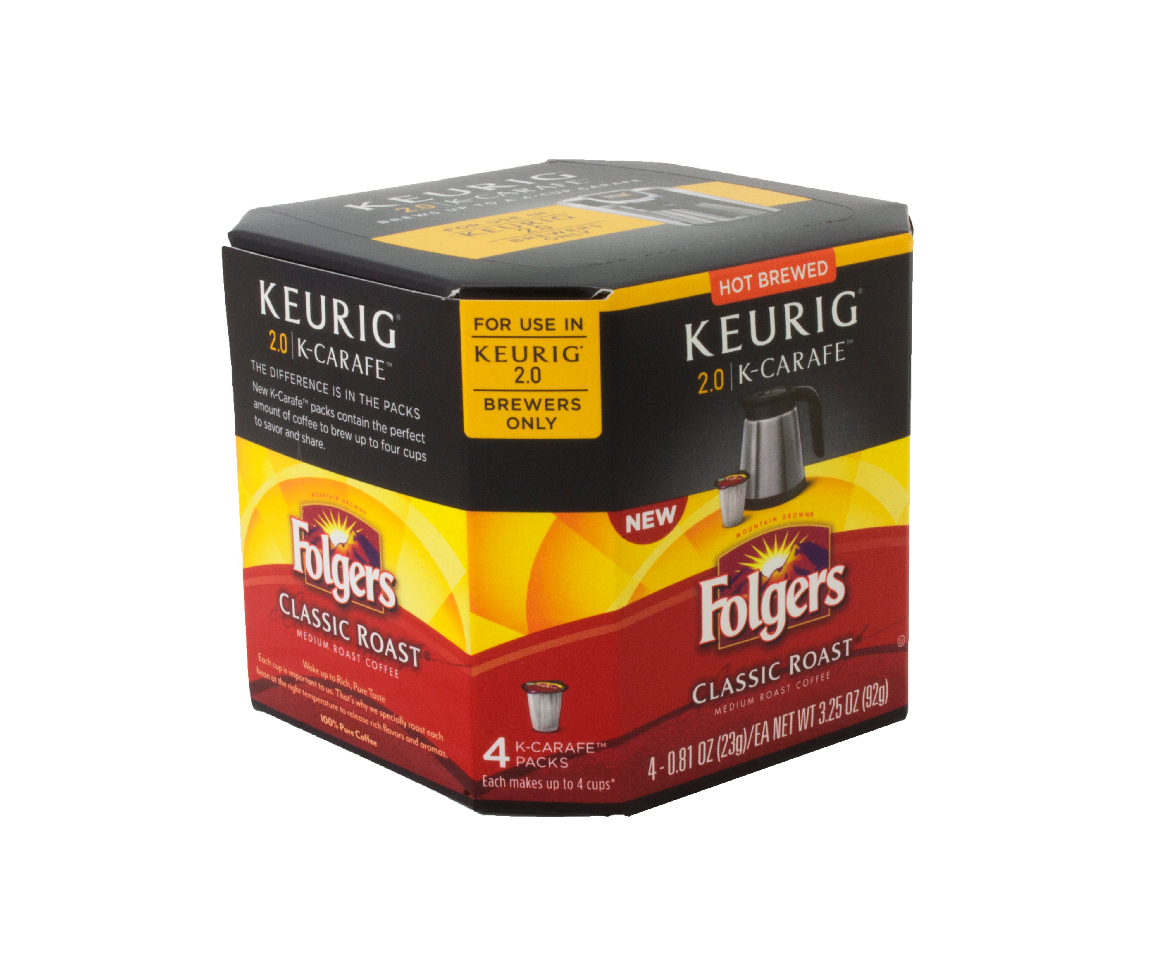 Keurig carafe deals pods