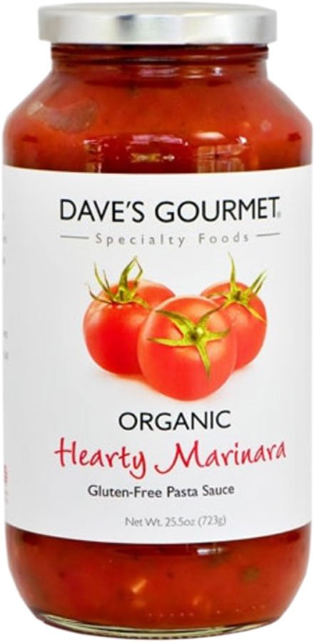 Dave's Gourmet Organic Hearty Marinara Pasta Sauce - Shop Sauces &  Marinades at H-E-B