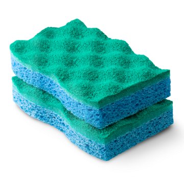 O-Cedar Scrunge Non-Scratch Scrub Sponge, 2 pk