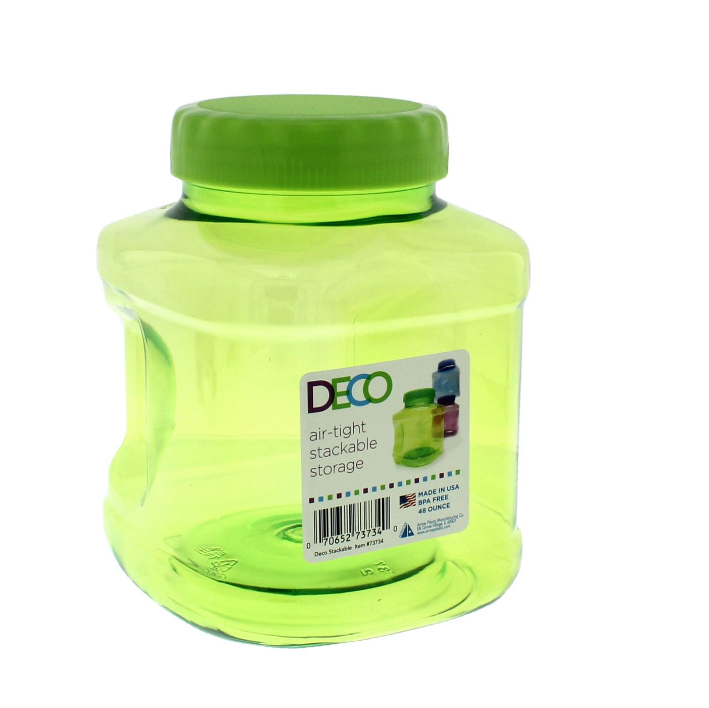 Arrow Deco Stackable 48oz Storage Container, Colors May Vary; image 2 of 3