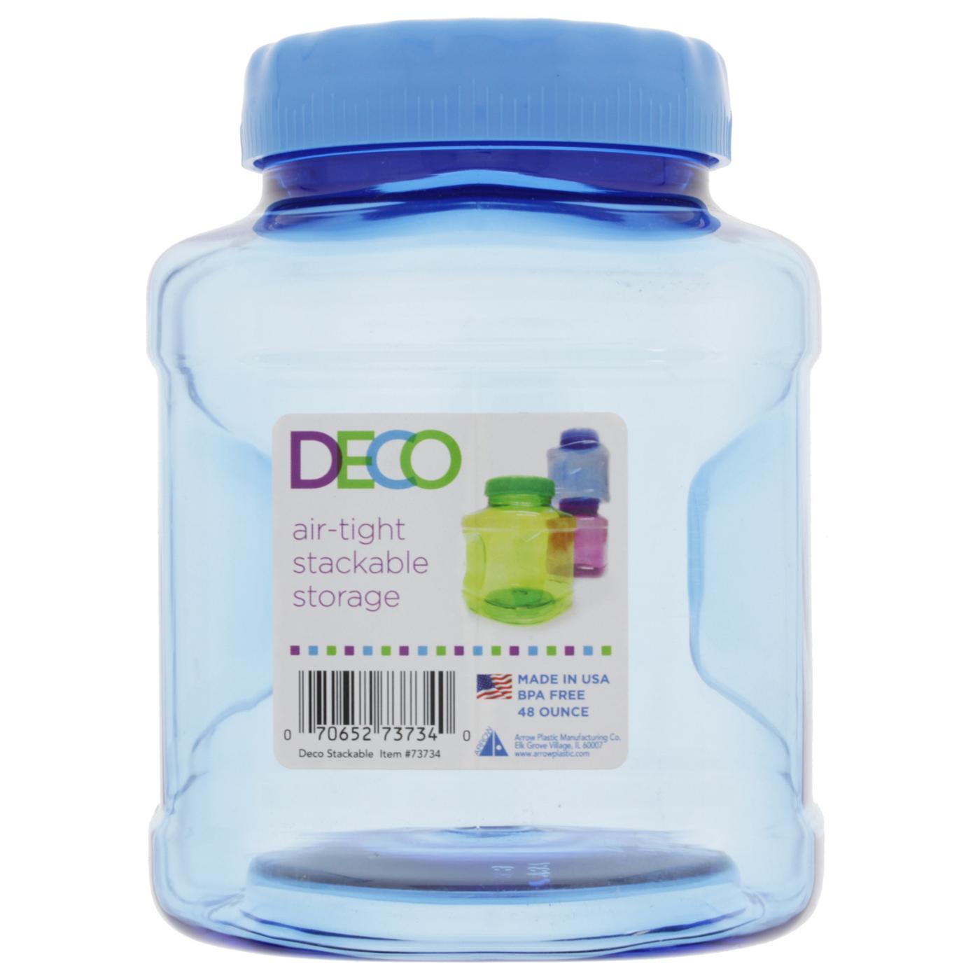 Arrow Deco Stackable 48oz Storage Container, Colors May Vary; image 3 of 3