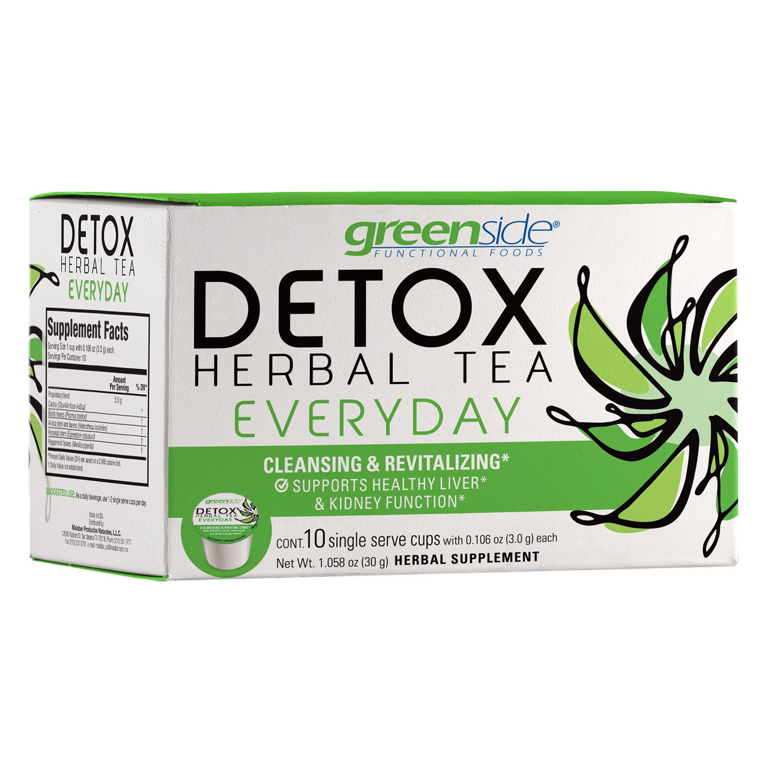 detox herbal tea supplement