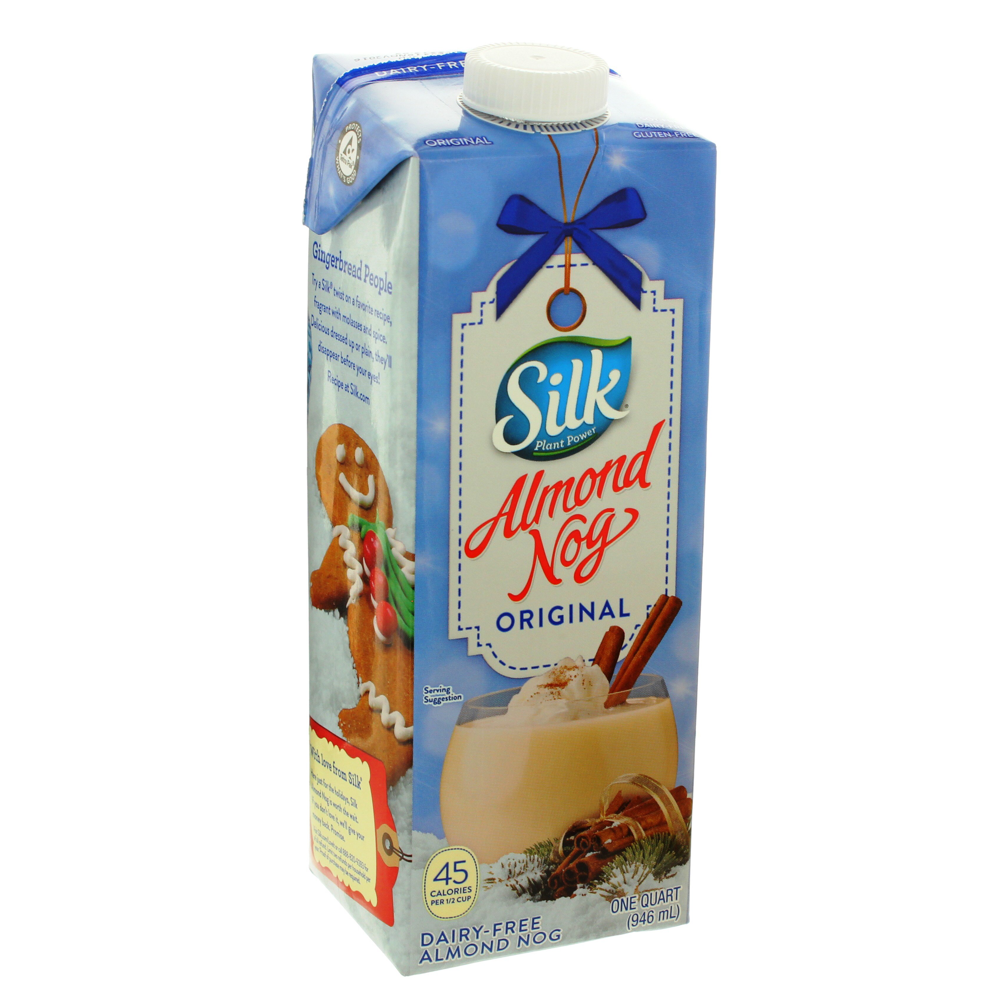 Silk Almond Nog Original Shop Milk at HEB