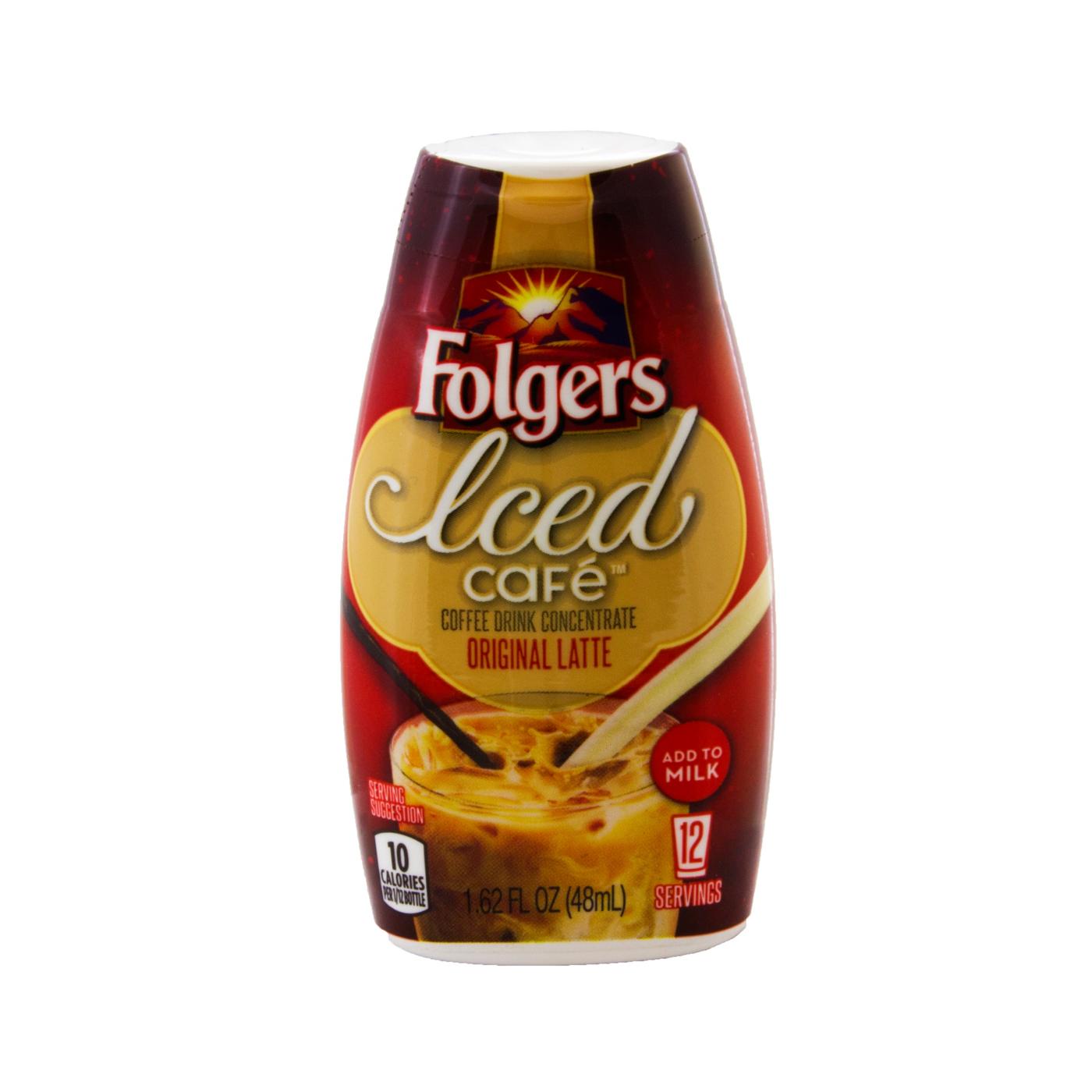 Folgers Iced Cafe Original Latte; image 1 of 2