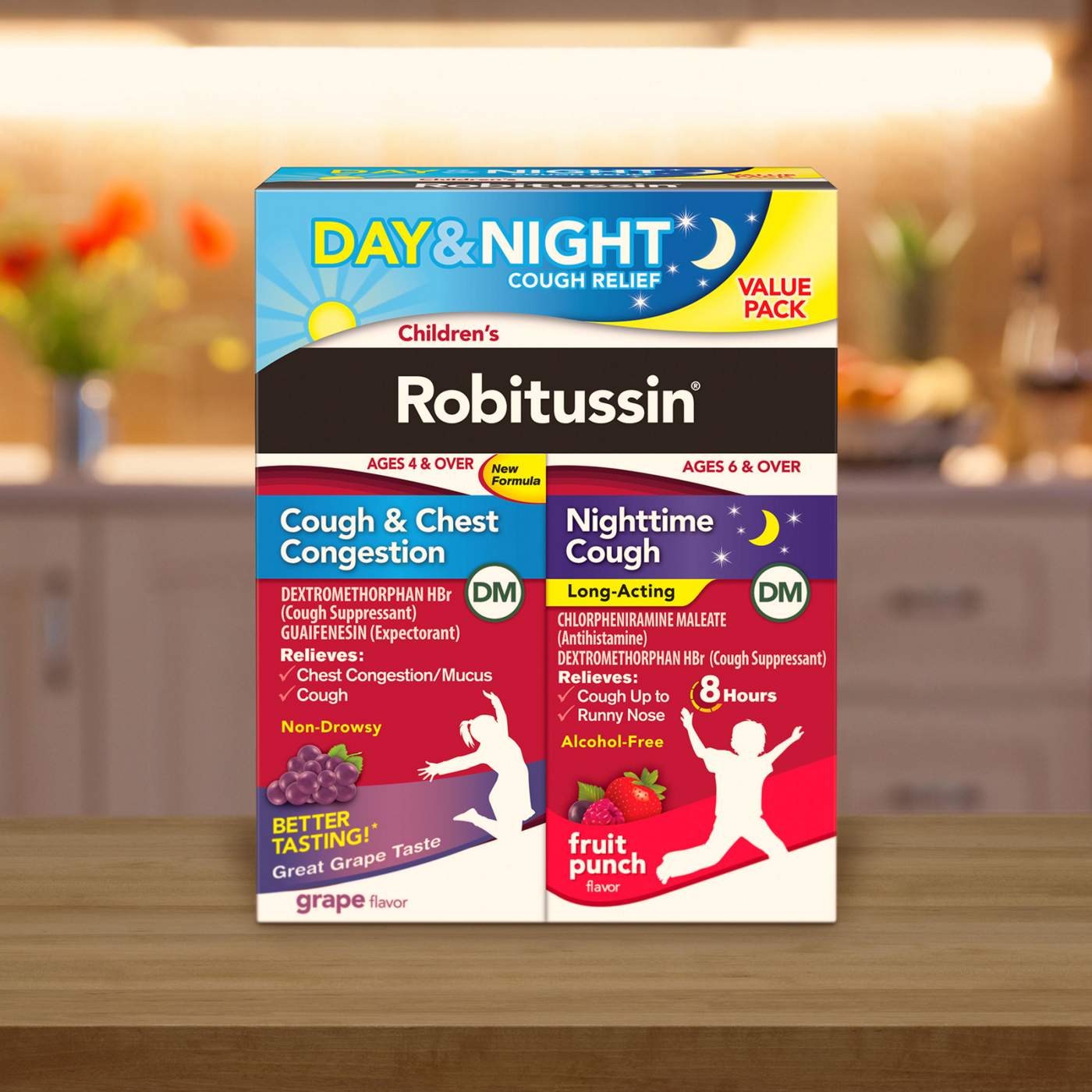 Robitussin Children's Cough + Chest Congestion DM & Nightime Cough DM; image 5 of 5