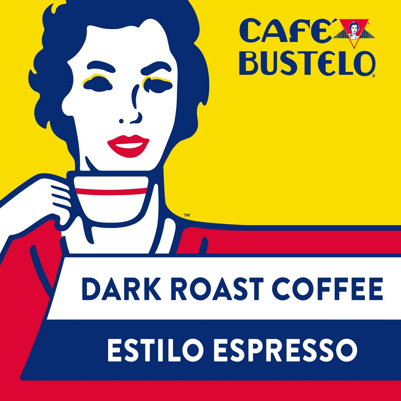 Cafe Bustelo Espresso-Style Dark Roast Coffee Single Serve K-Cups; image 4 of 6