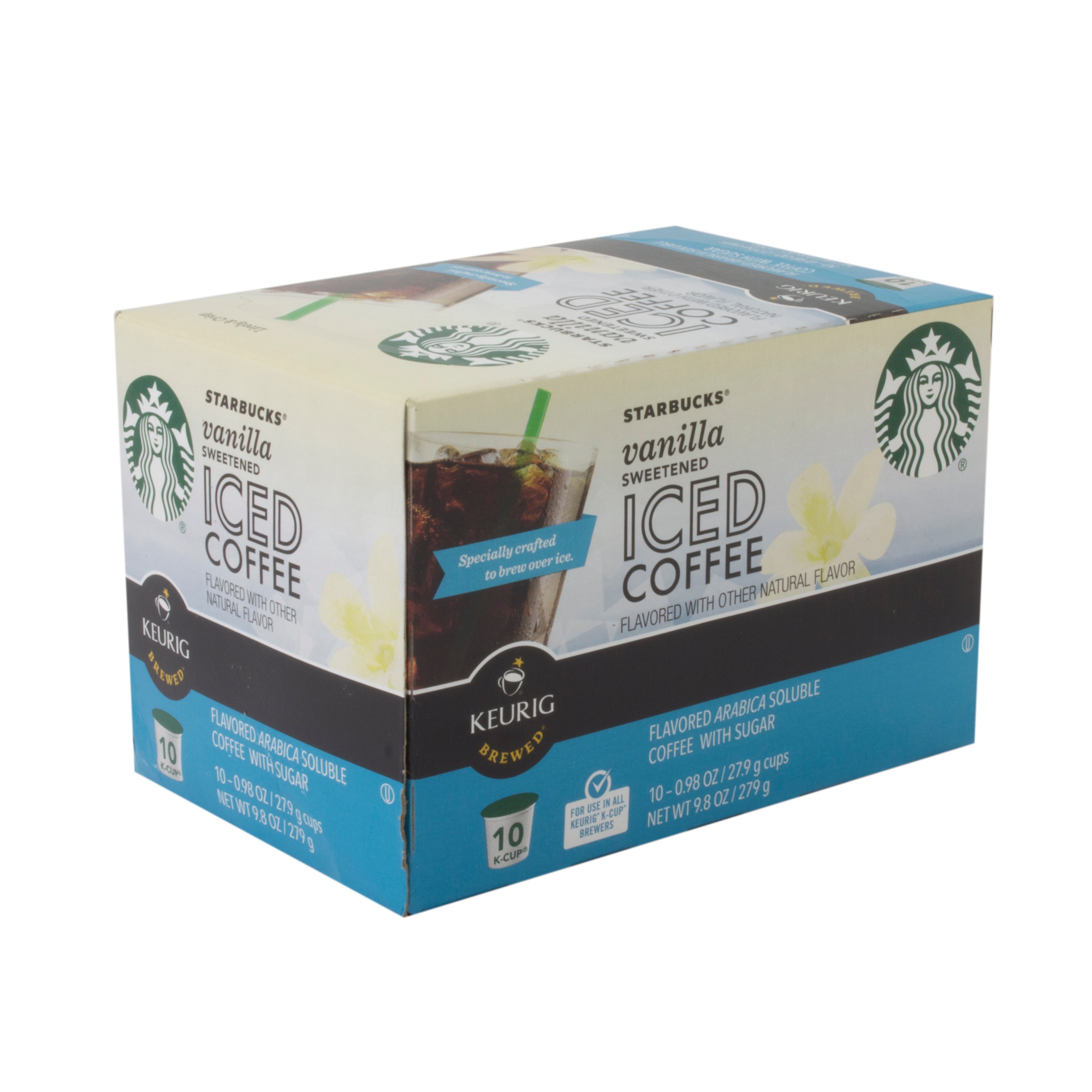 Starbucks Vanilla Sweetened Iced Coffee K-Cup - Shop Coffee at H-E-B