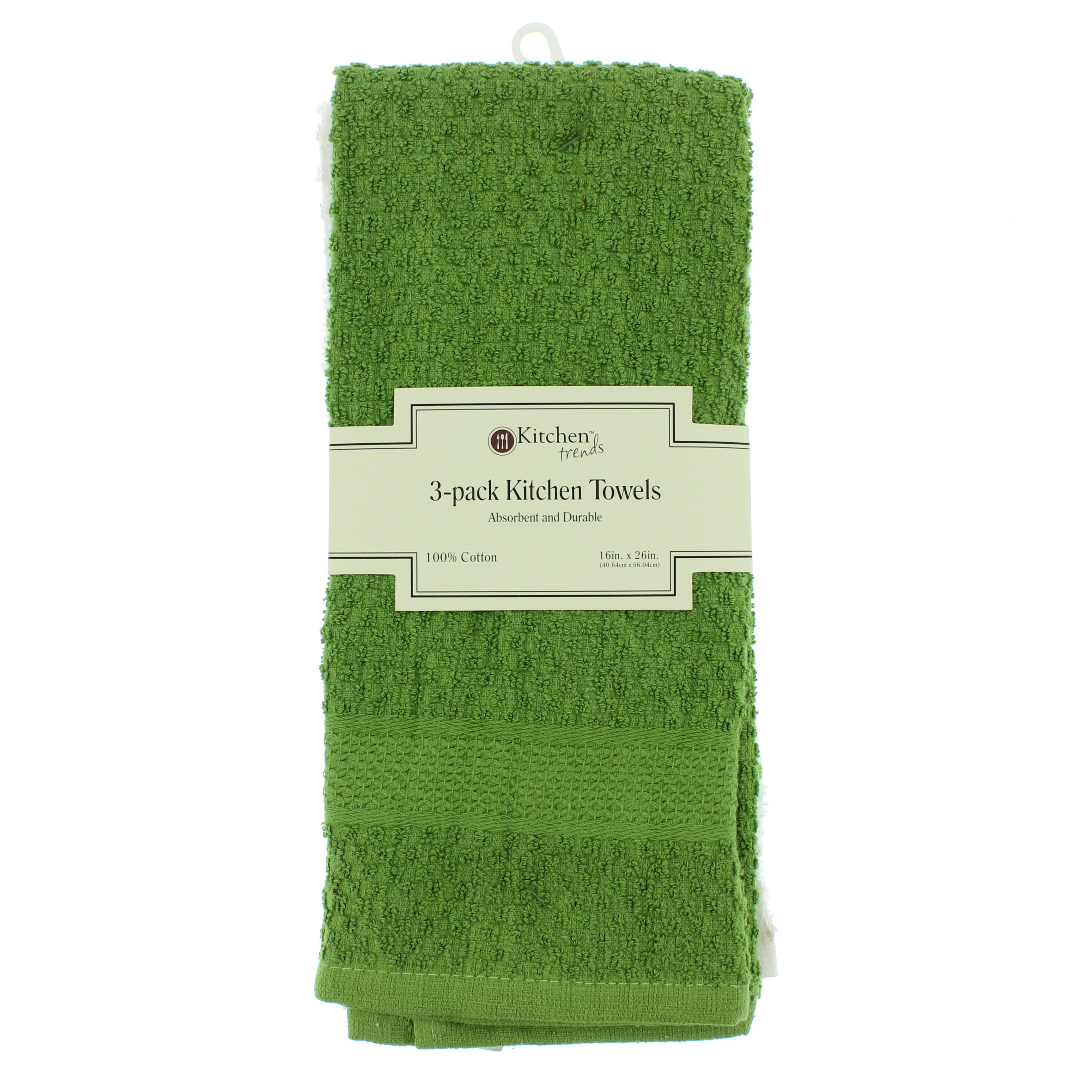 Kitchen Trends Green Kitchen Towels Shop Kitchen Linens at HEB