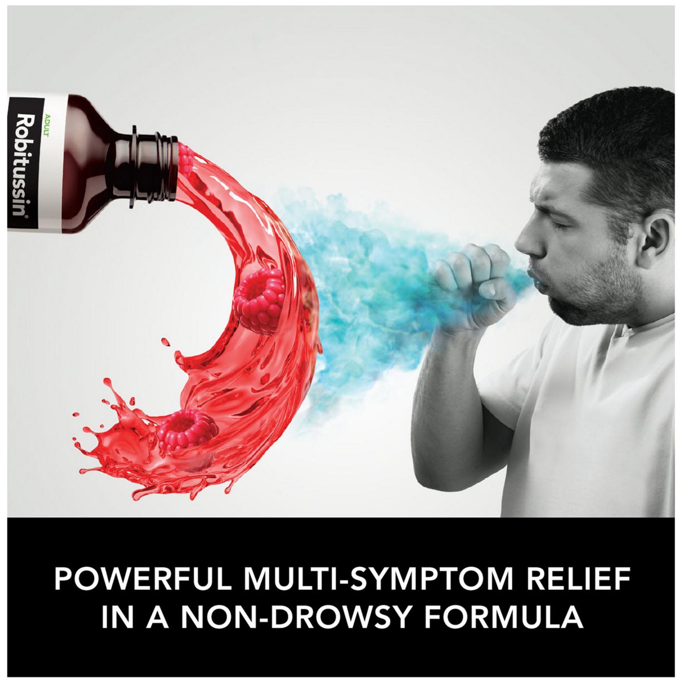 Robitussin Severe Nighttime Multi-Symptom Cough Cold + Flu Liquid; image 7 of 7