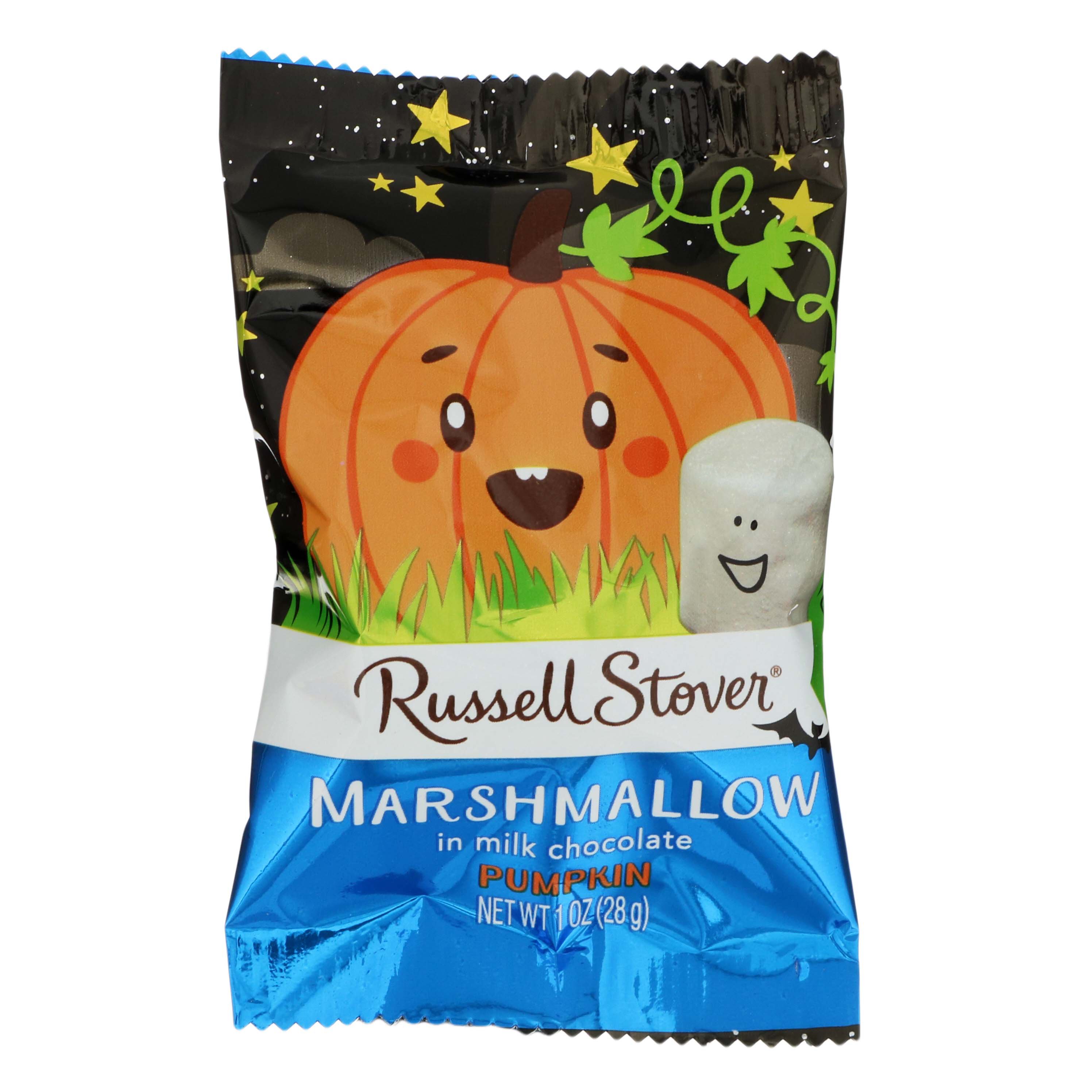 Russell Stover Halloween Milk Chocolate Marshmallow Pumpkin 1.3 oz