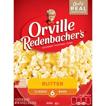 Orville Redenbacher's Butter Microwave Popcorn, 6 ct