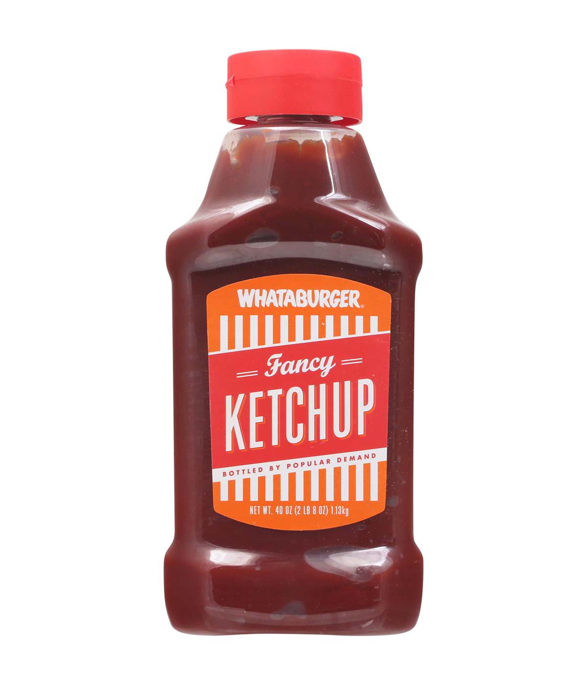 Whataburger Texas Size Fancy Ketchup; image 1 of 3