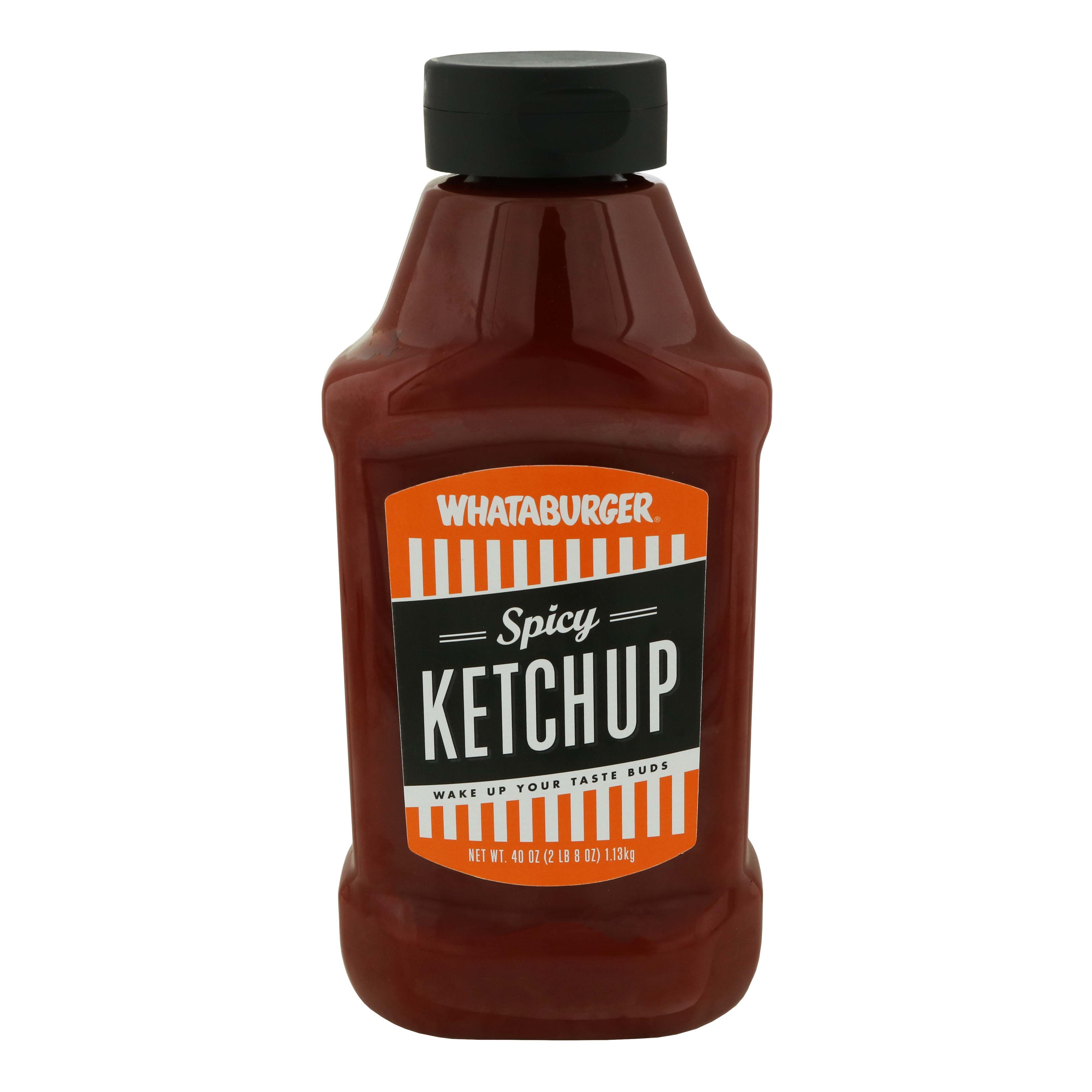 Whataburger Texas Size Spicy Ketchup Shop Ketchup at HEB
