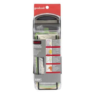 GoodCook Touch Mandolin & Grater Set
