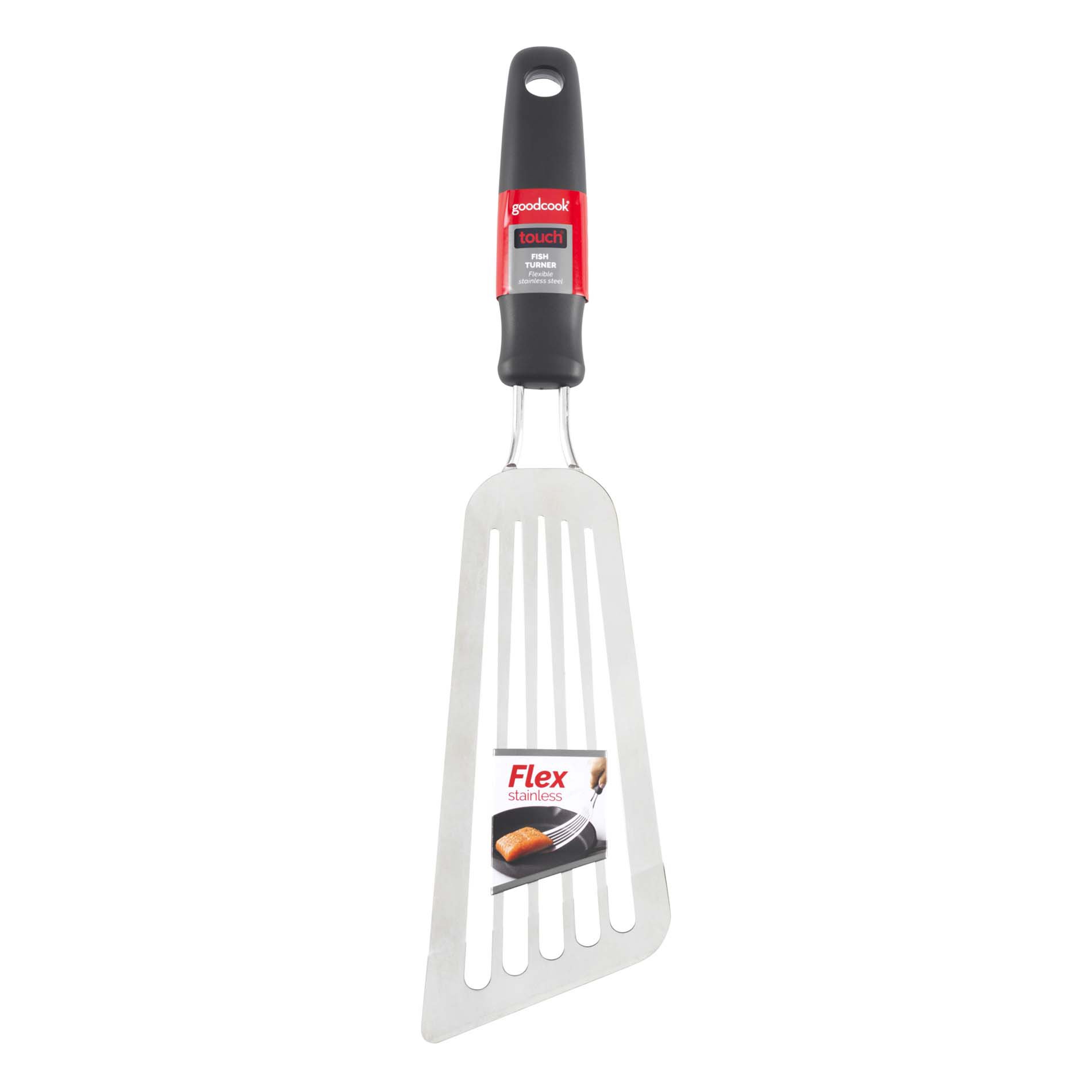 Fish Spatula Stainless Steel Combo, 1 Large Fish Turner Spatula + 1