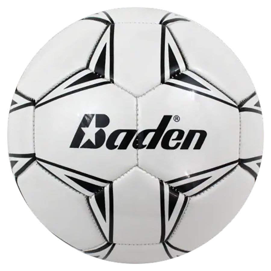 Baden Black & White Soccer Ball, Size 4 Shop Balls at HEB