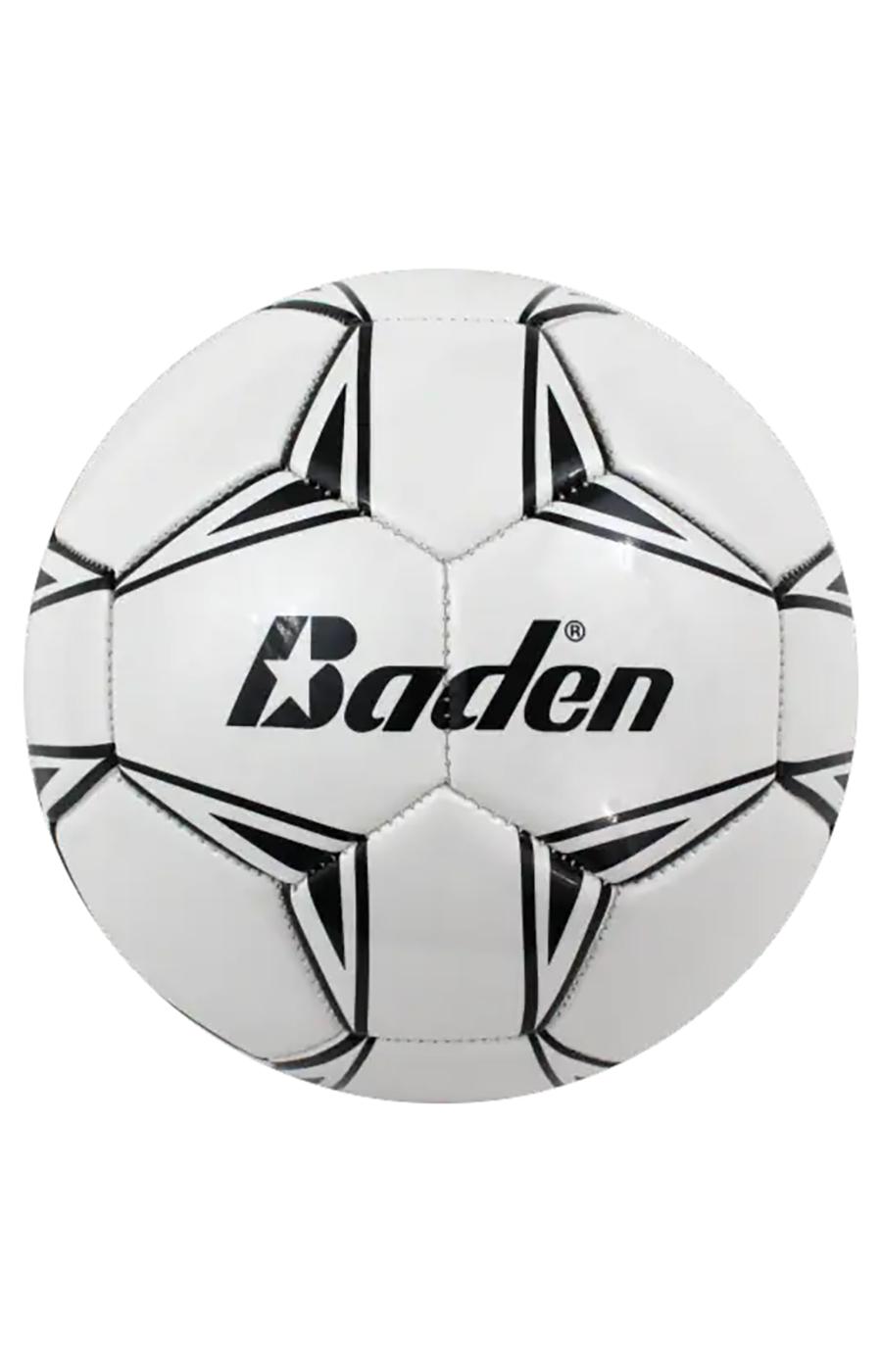 Baden Official Size 4 Soccer Ball - Black & White; image 1 of 2