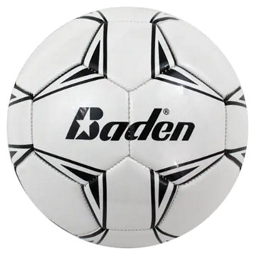 Baden Official Size 4 Soccer Ball - Black & White