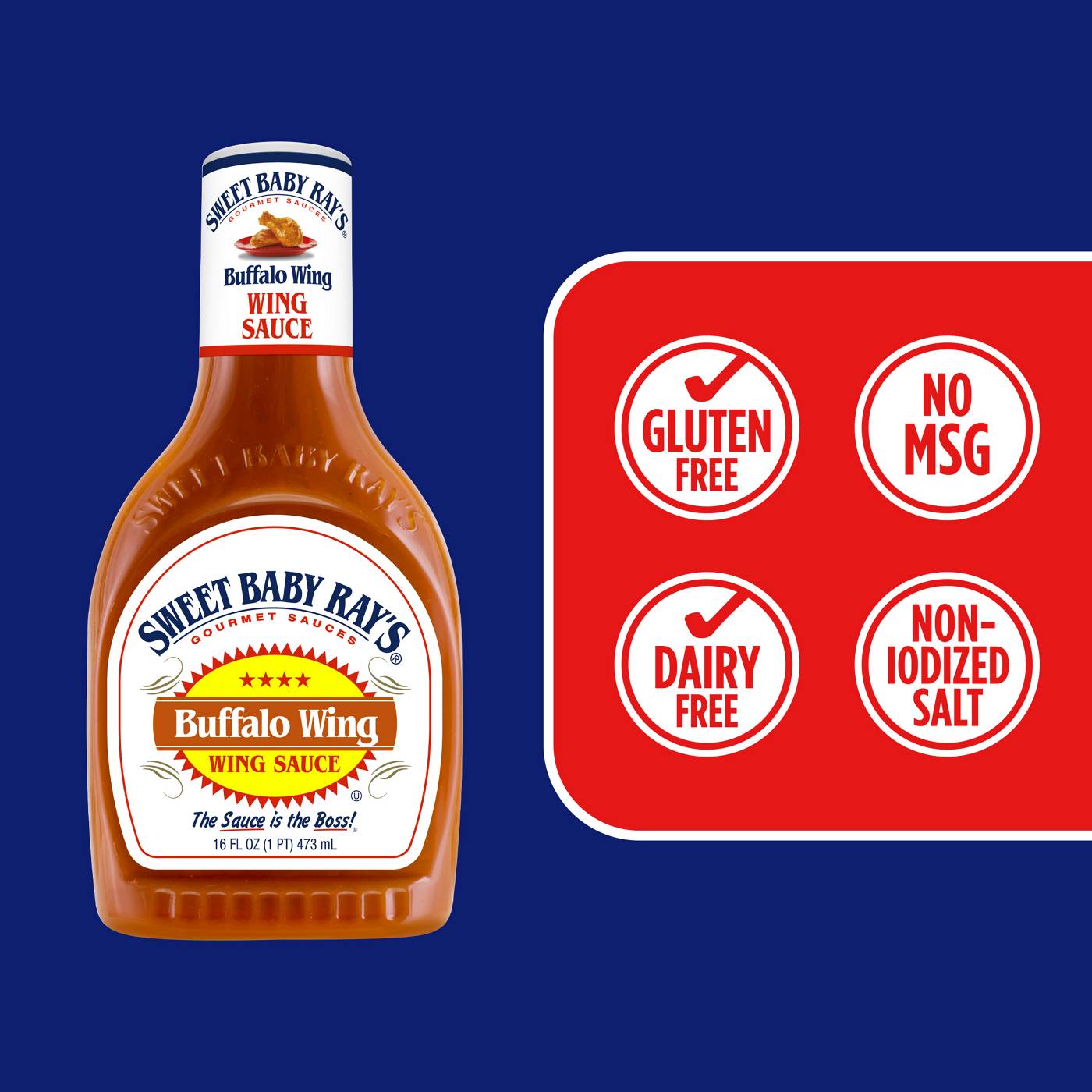 Sweet Baby Ray's Buffalo Wing Sauce; image 8 of 9