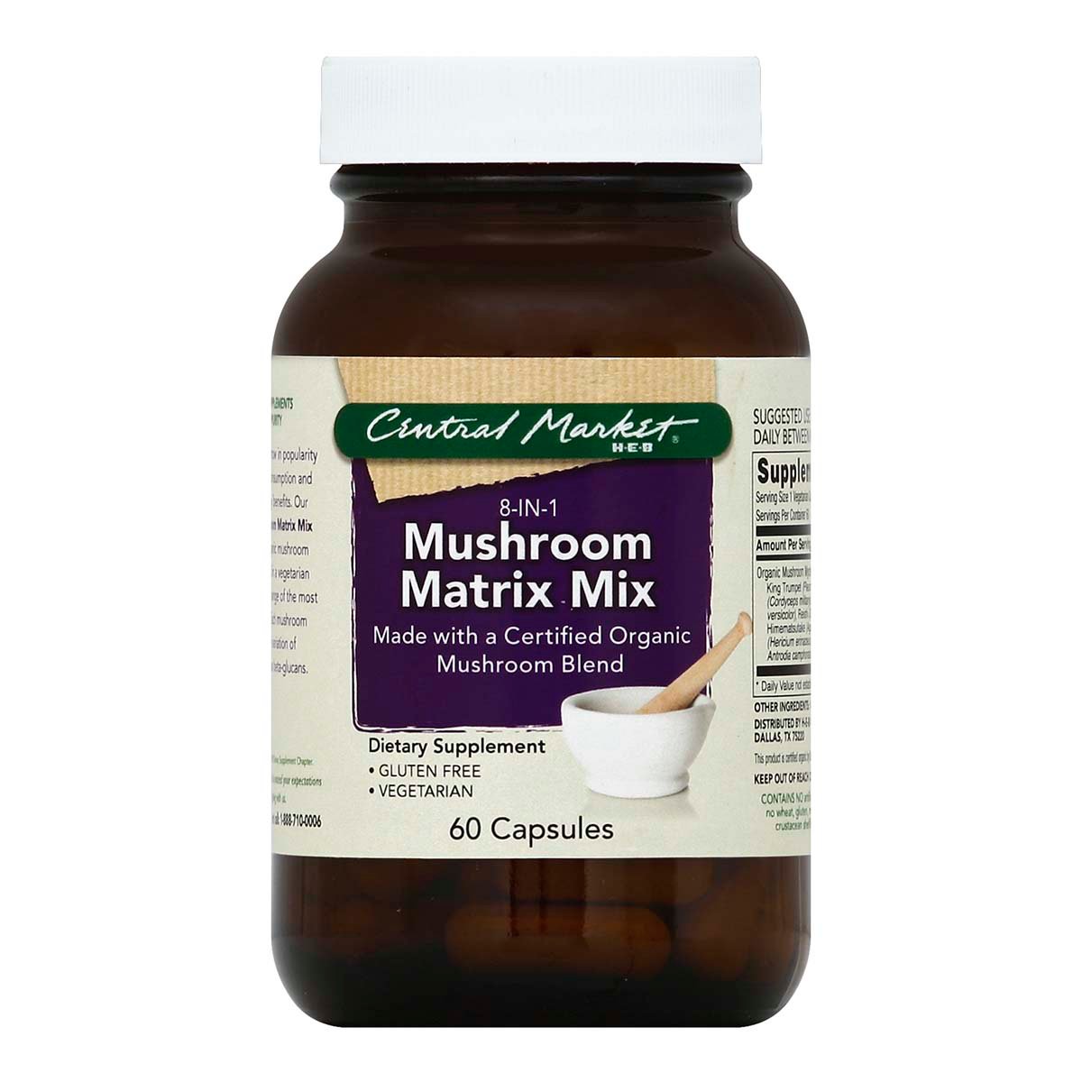 Central Market Organic Mushroom Defense Shop Herbs & homeopathy at HEB
