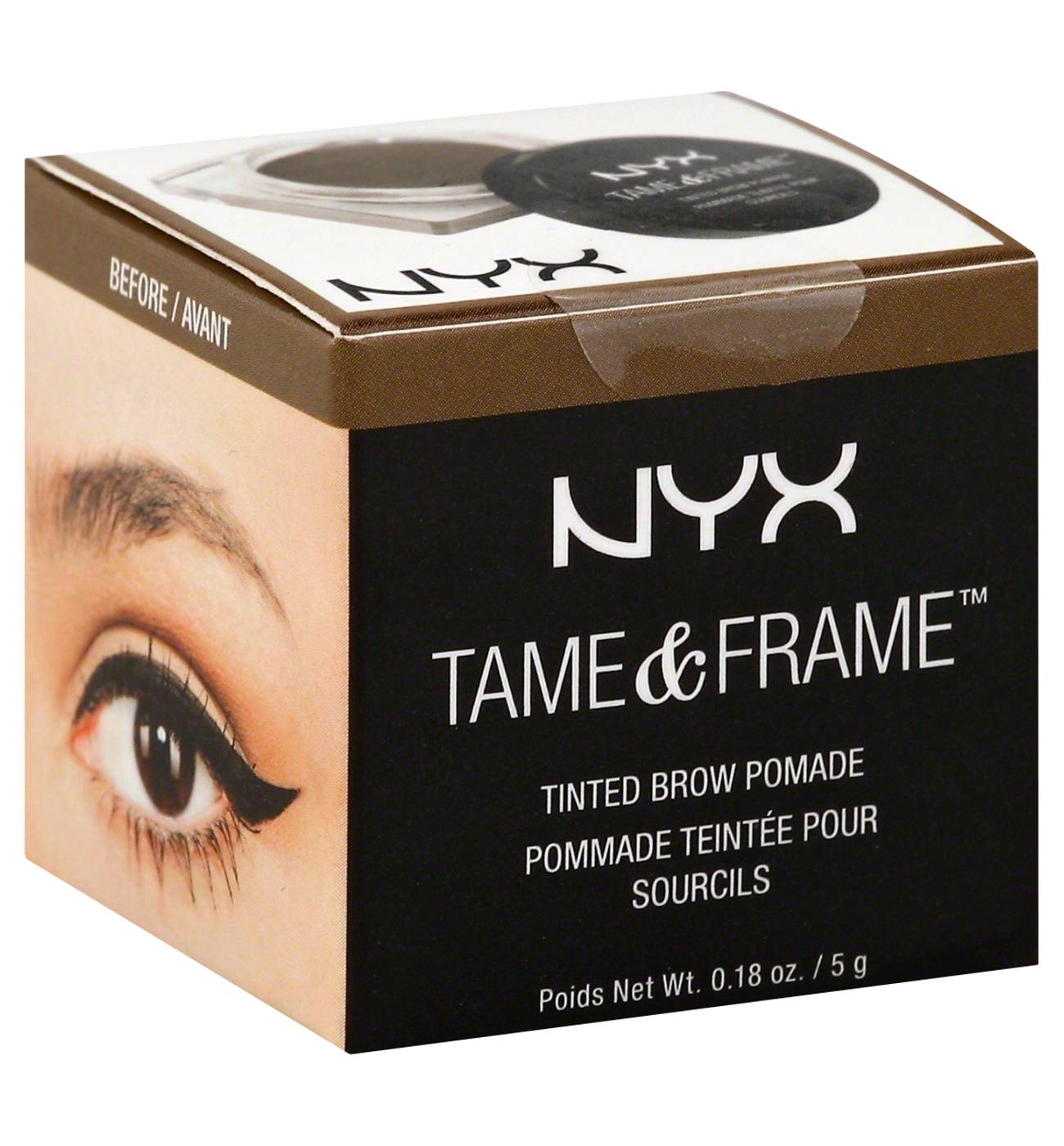 NYX Tame & Frame Tinted Brow Pomade, Brunette; image 1 of 2