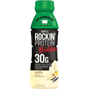 Shamrock Farms Rockin' Refuel Protein Milk Vanilla Beverage, 12 oz