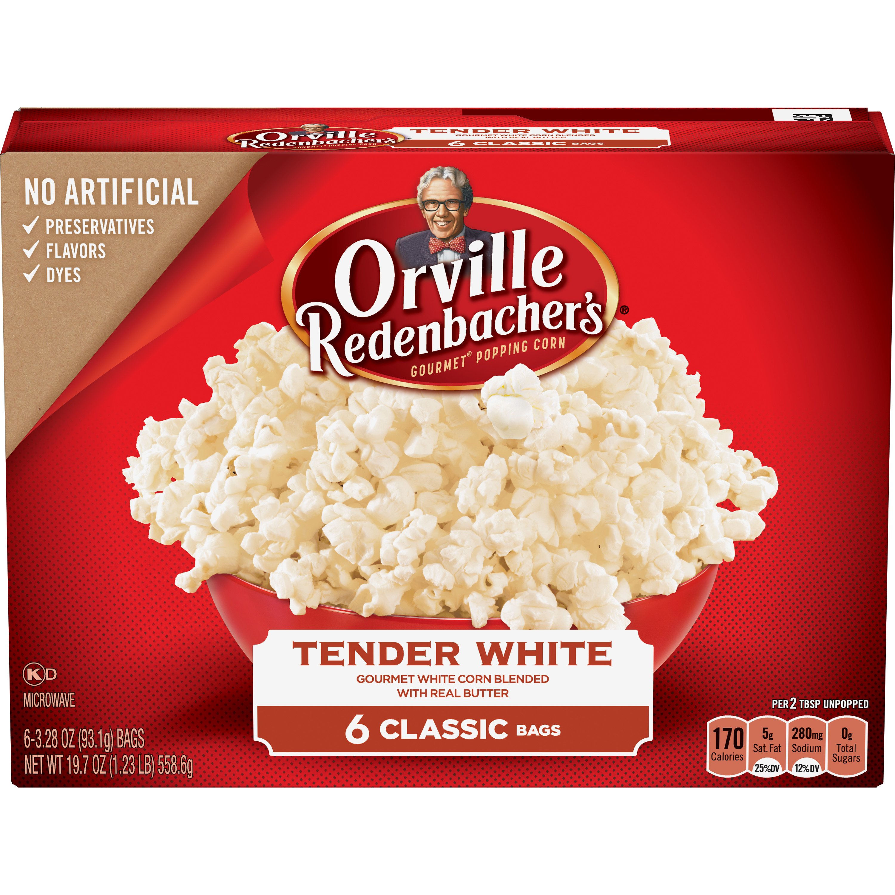 Orville Redenbacher's Tender White Microwave Popcorn Pop Up Bowl Shop