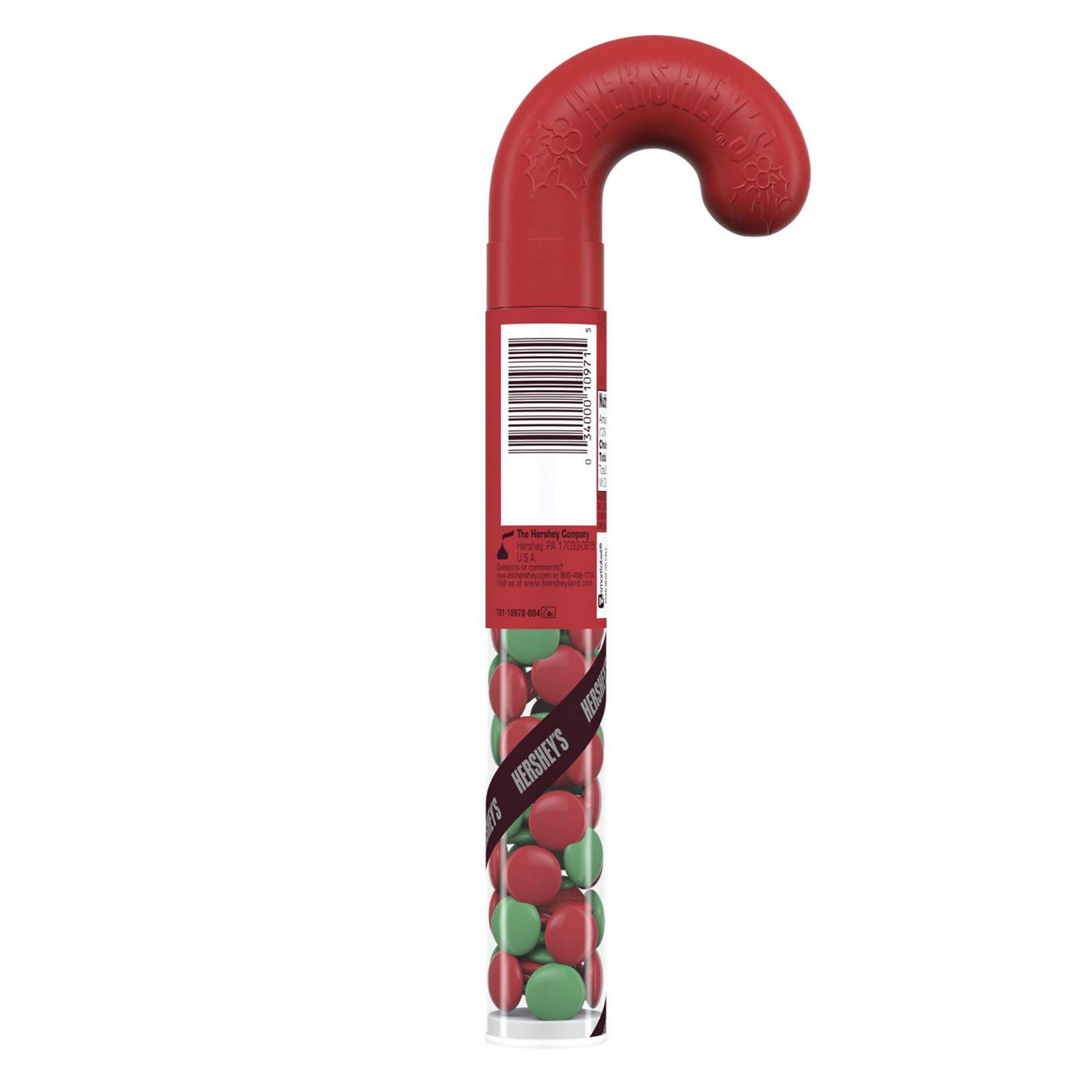 Hershey's Hershey-Ets Milk Chocolate Christmas Candy Cane Tube; image 5 of 6