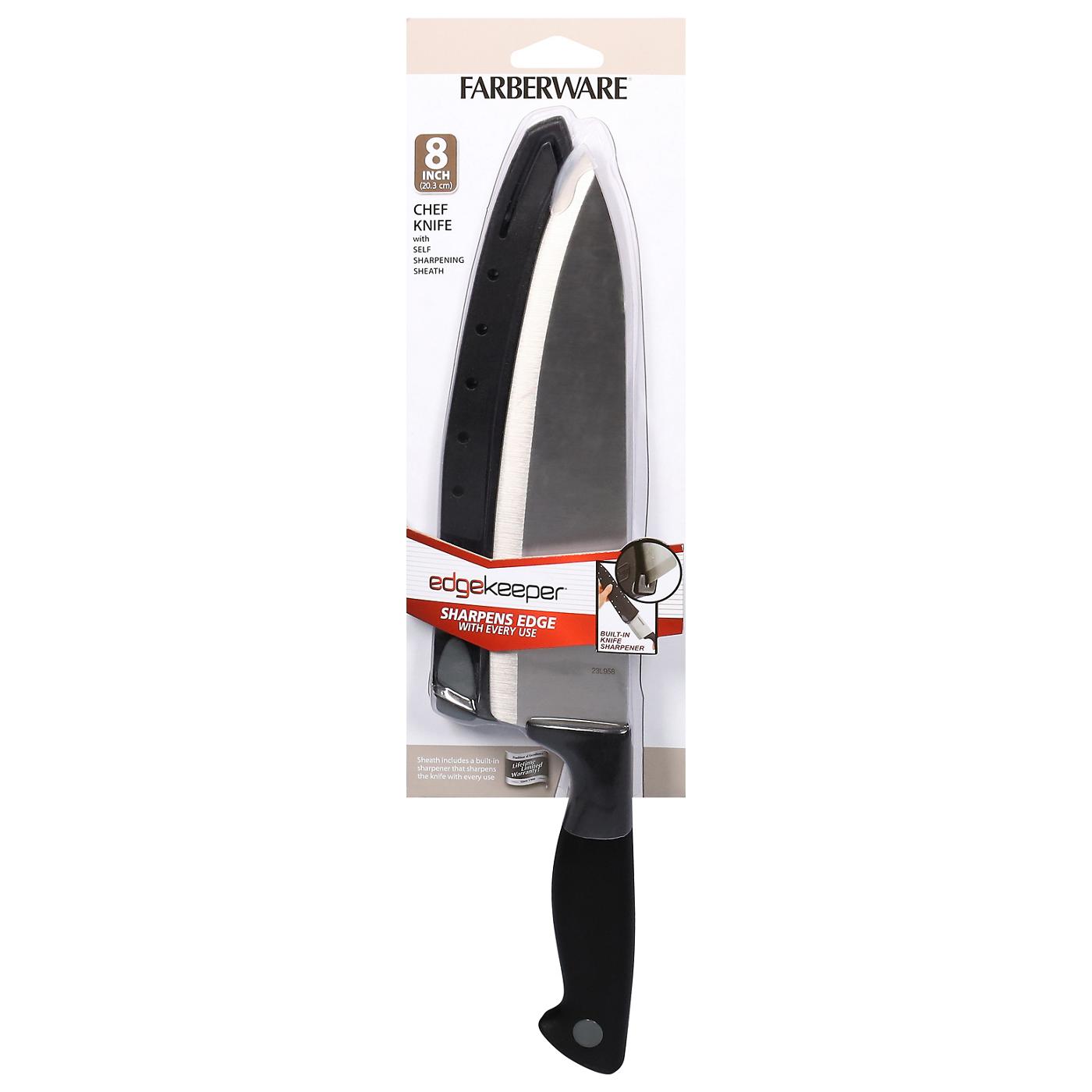 Farberware EdgeKeeper Chef Knife Shop Knives at HEB