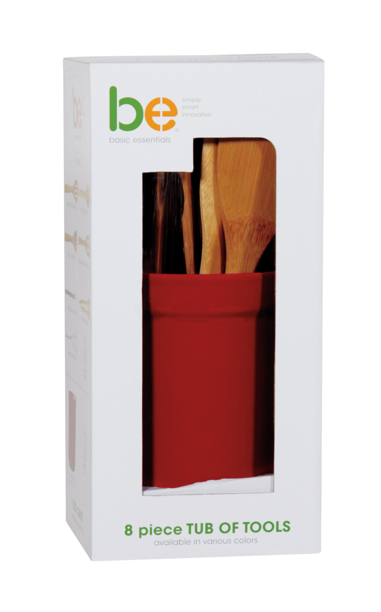 8-Piece Red Tub of Tools 8-Piece Red Tub of Tools