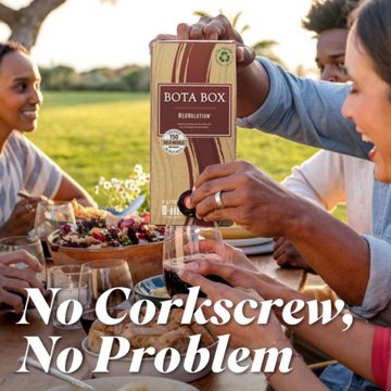 Bota Box RedVolution Red Blend California Box Wine, 3 L