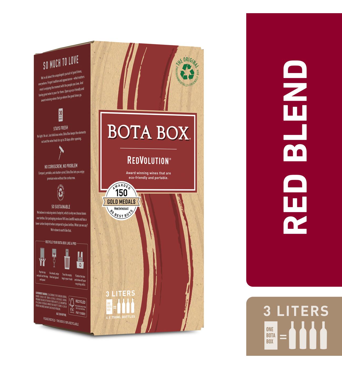 Bota Box RedVolution Red Blend California Box Wine; image 6 of 9