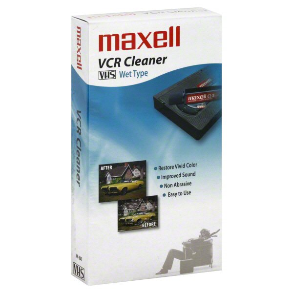 Maxell VCR Head Cleaner Wet Shop Maxell VCR Head Cleaner Wet Shop