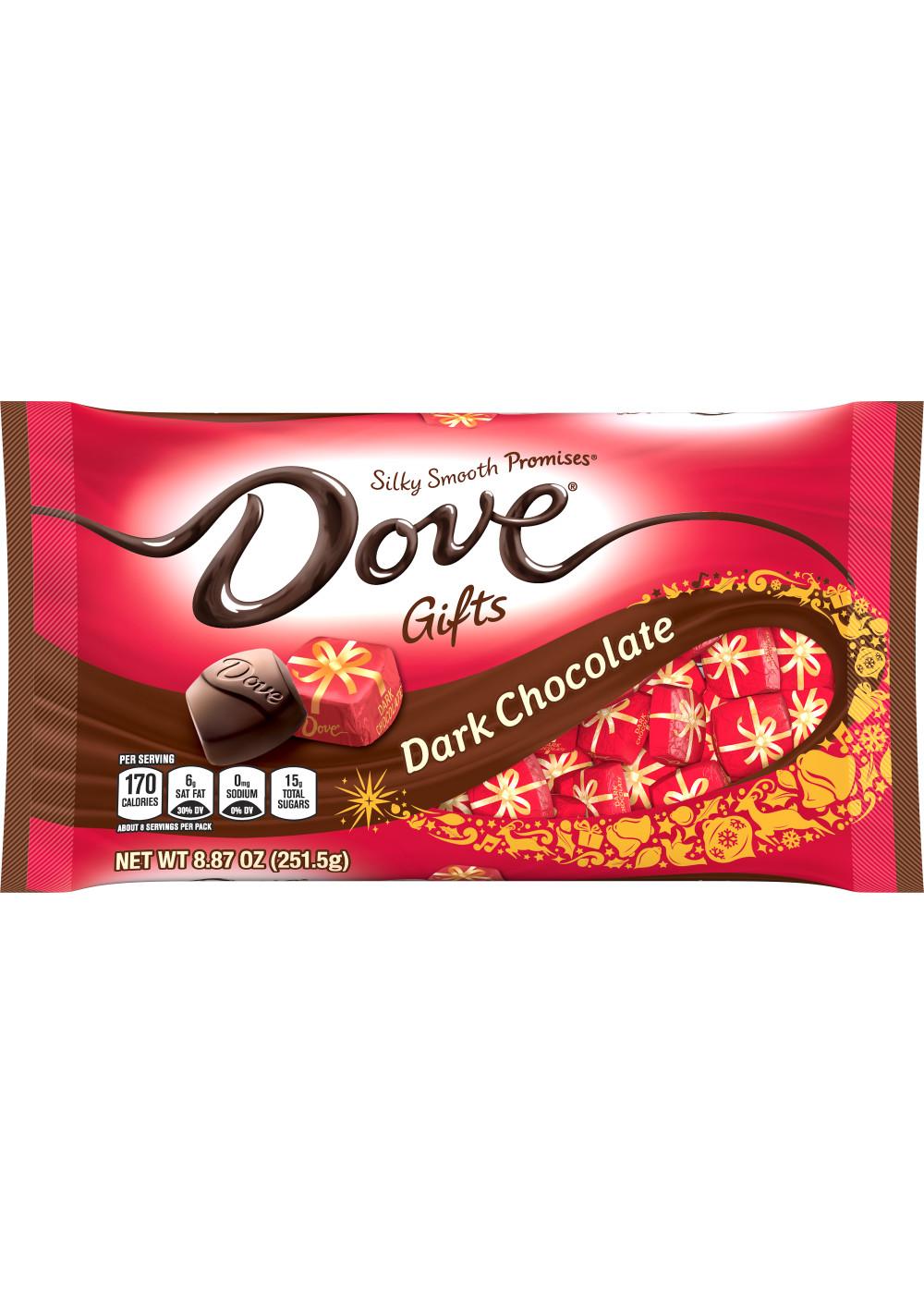 Dove Gifts Dark Chocolate Holiday Candy; image 1 of 8