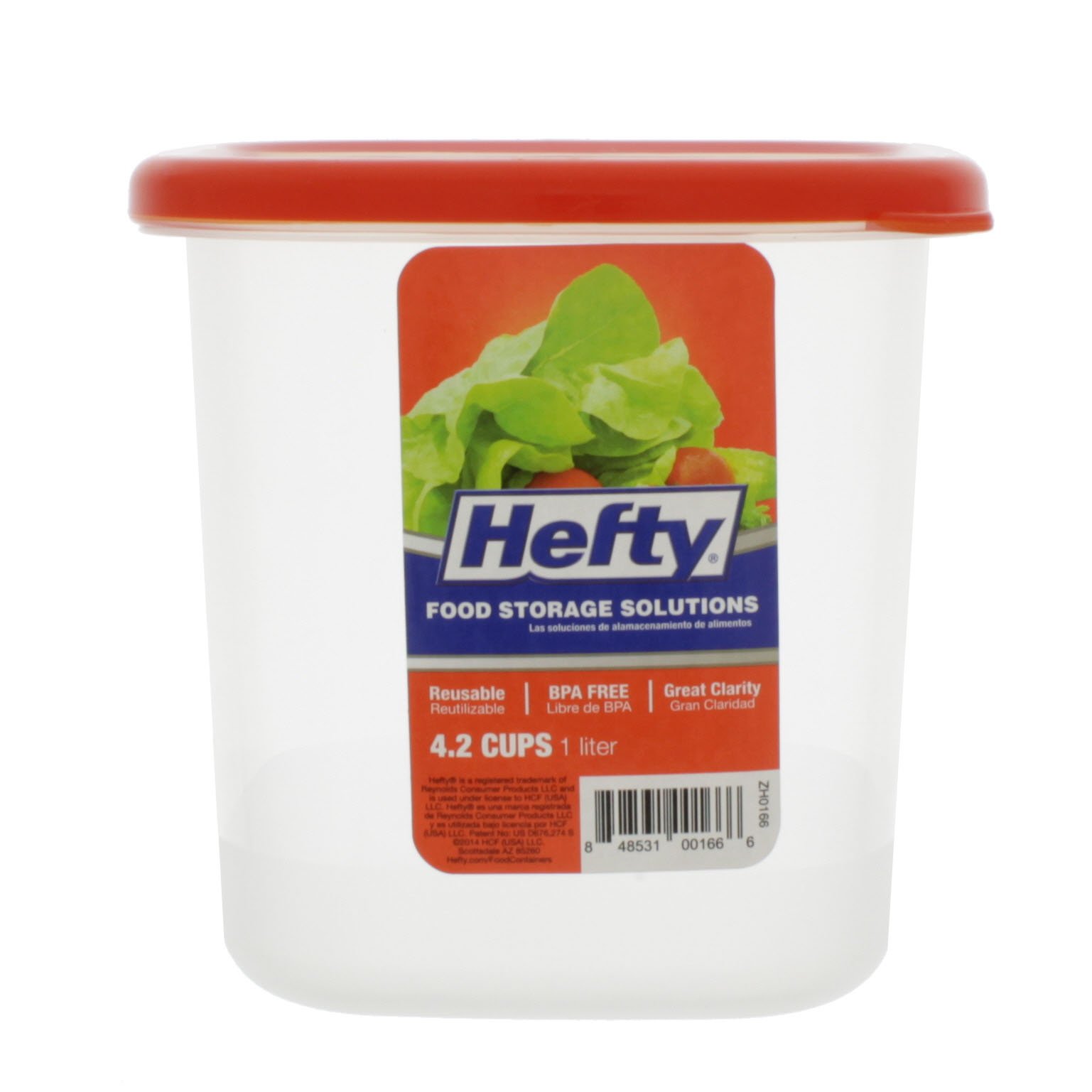 Hefty Square Food Storage Solutions 4.2 Cups - Shop Food Storage at H-E-B