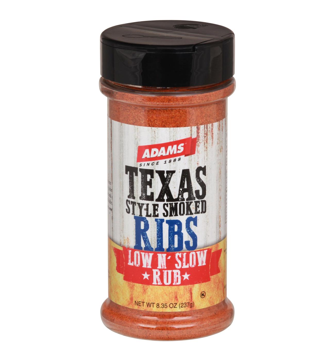 Adams Texas Style Smoked Ribs Rub; image 1 of 2