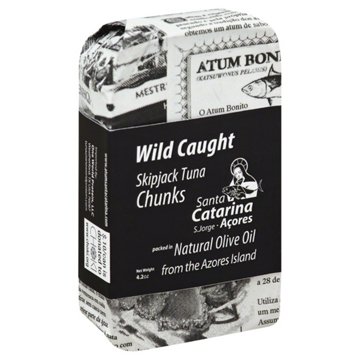 Santa Catarina Tuna Chunks in Natural Olive Oil, 4.2 oz