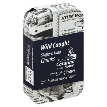 Santa Catarina Tuna Chunks in Spring Water, 4.2 oz