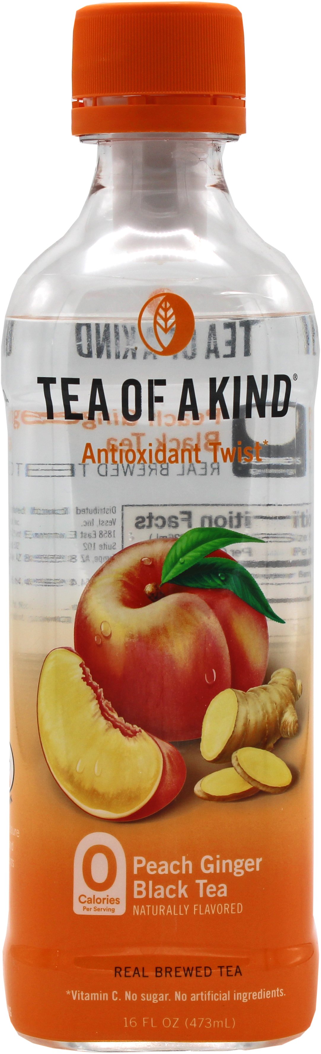 Ginger Peach Black Tea Size: 4 OZ