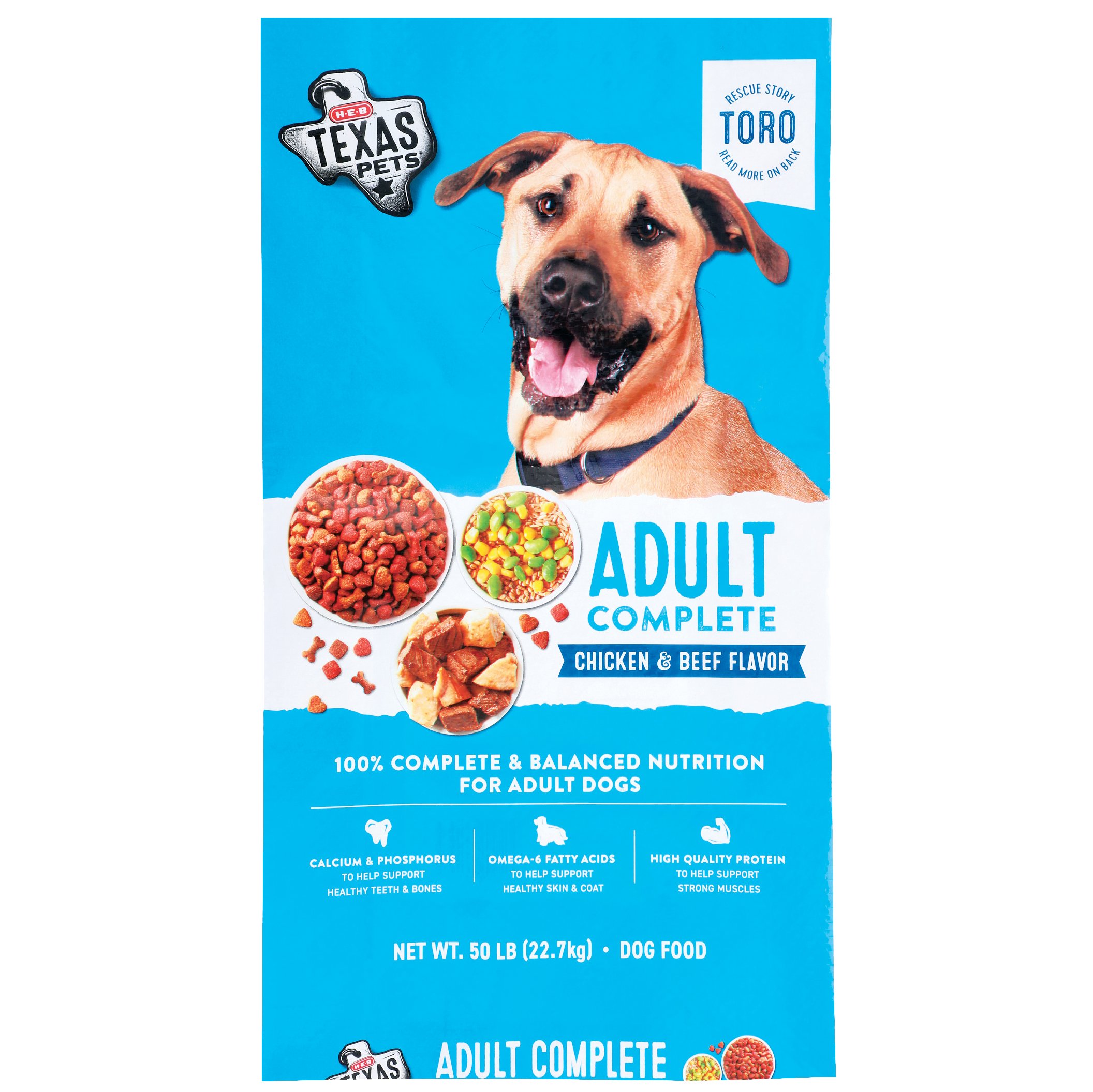 H-E-B Texas Pets Adult Complete Dry Dog Food - Shop Food at H-E-B