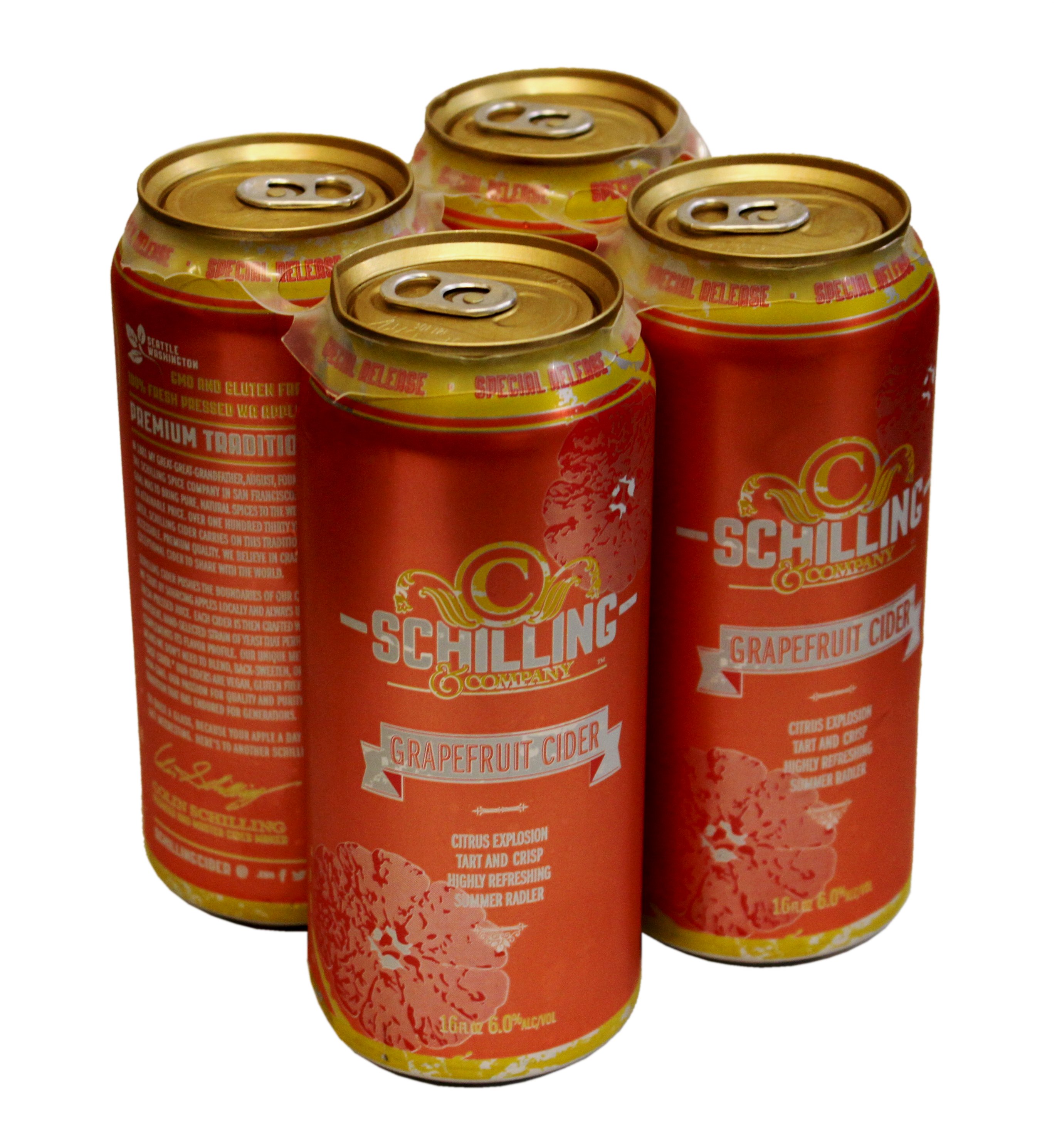 Schilling Grapefruit Cider Shop Hard Cider at HEB