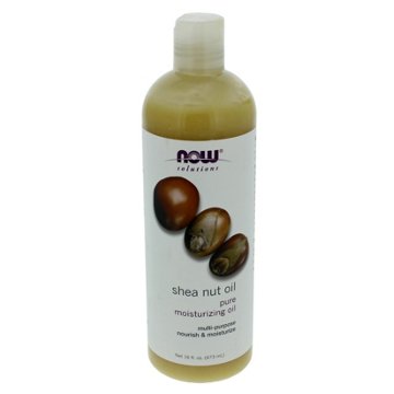 NOW Solutions Shea Nut Pure Moisturizing Oil, 16 oz