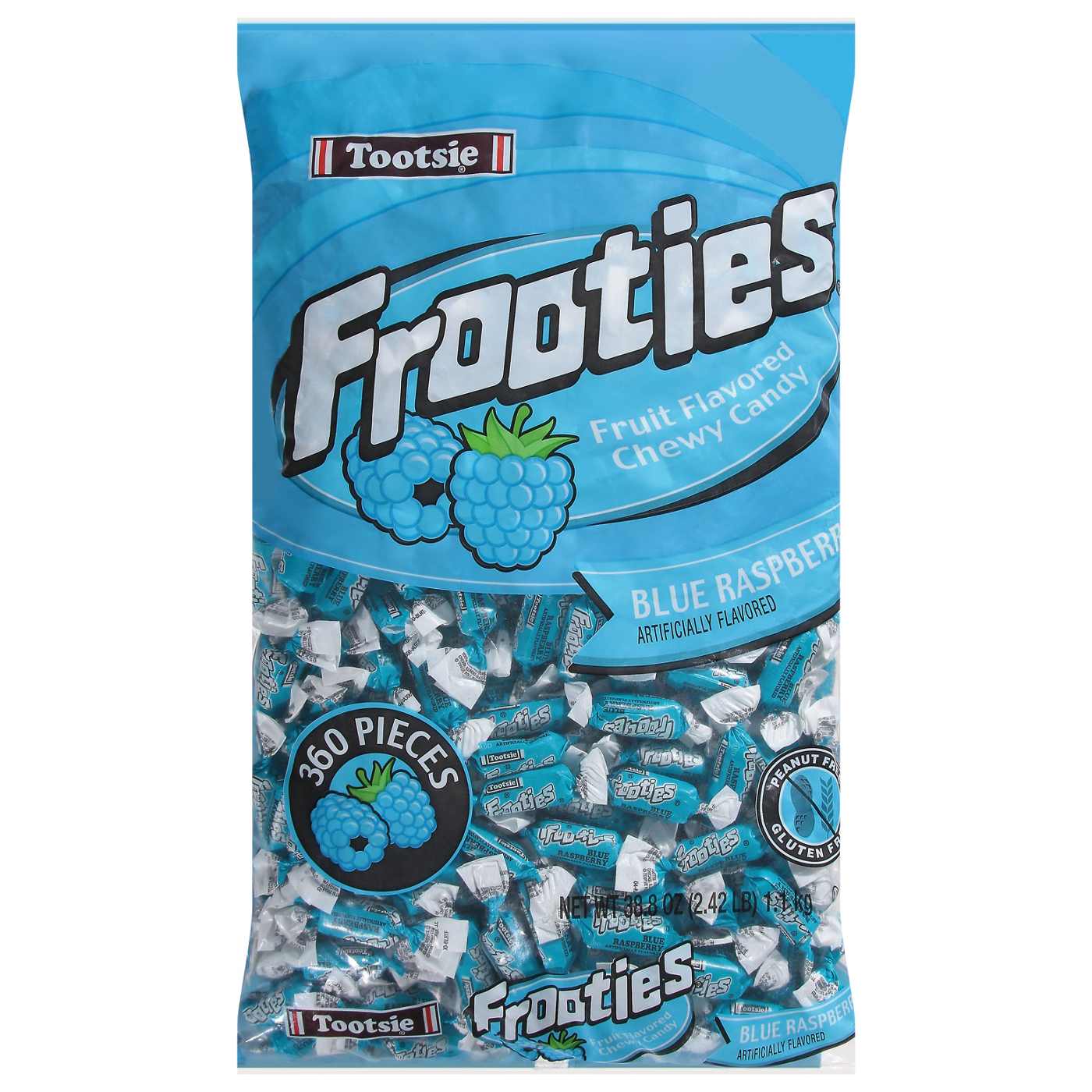 Tootsie Roll Frooties Blue Raspberry Chewy Candy; image 1 of 2