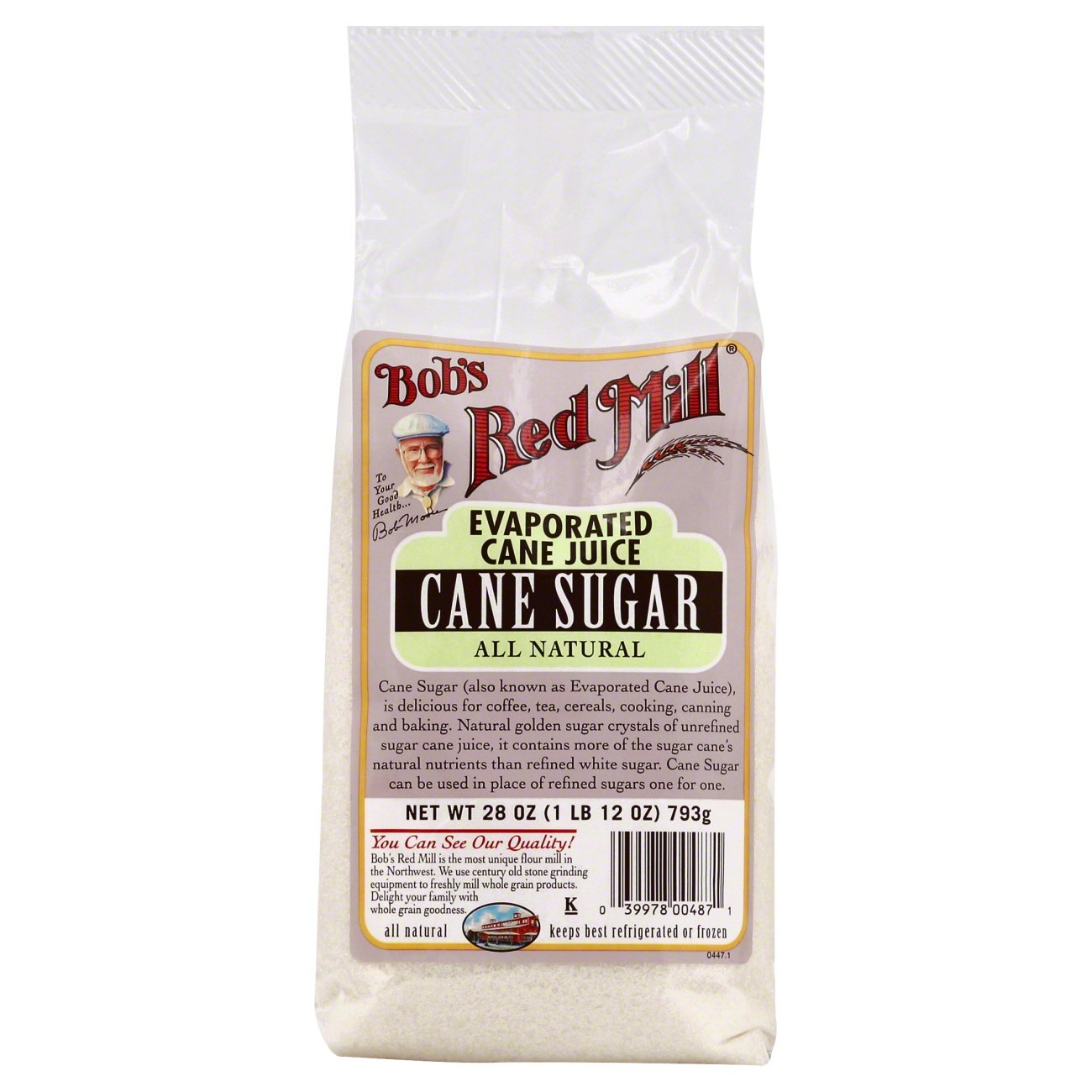 Bob's Red Mill Evaporated Cane Juice, Cane Sugar Shop Sugar