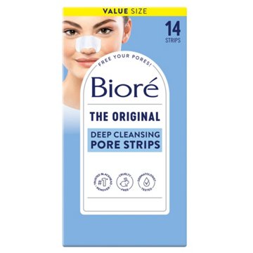 Bioré Original Deep Cleansing Pore Strips, 14 ct