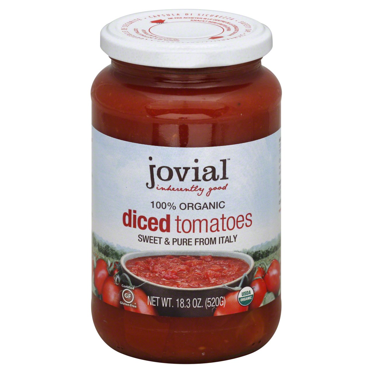 Jovial Organic Diced Tomatoes Shop Vegetables at HEB
