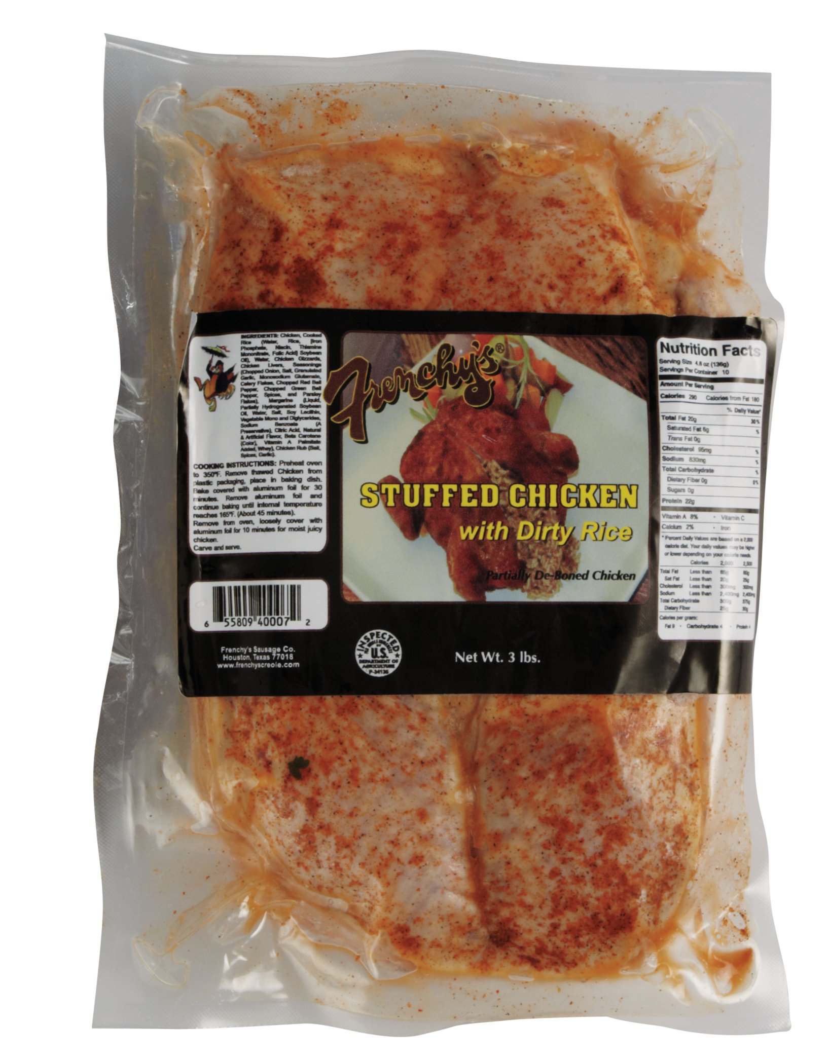 Frenchy's Dirty Rice Stuffed Chicken Shop Chicken at HEB