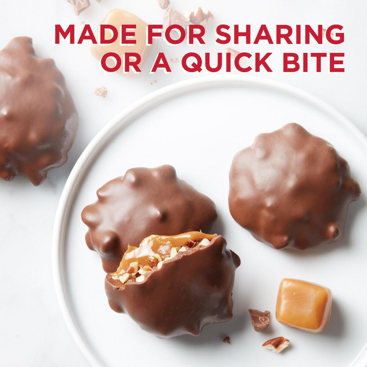 Pangburn's Millionaires Milk Chocolate Covered Pecans & Honey Caramel Big Bite; image 2 of 8