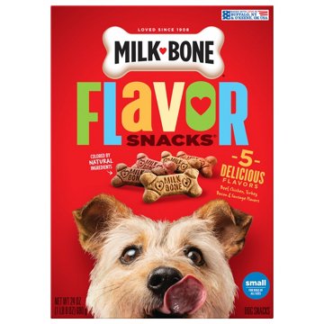 MilkBone Flavor Snacks Small Dog Treats, 24 oz