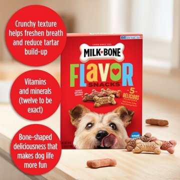MilkBone Flavor Snacks Small Dog Treats, 24 oz